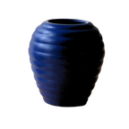 Vintage Cobalt Blue Ceramic Vase thumbnail 1