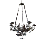 Oogstlamp Kerklamp Hanglamp Voor Kaarsen Frans Antiek thumbnail 1