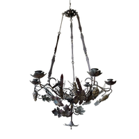 Oogstlamp Kerklamp Hanglamp Voor Kaarsen Frans Antiek