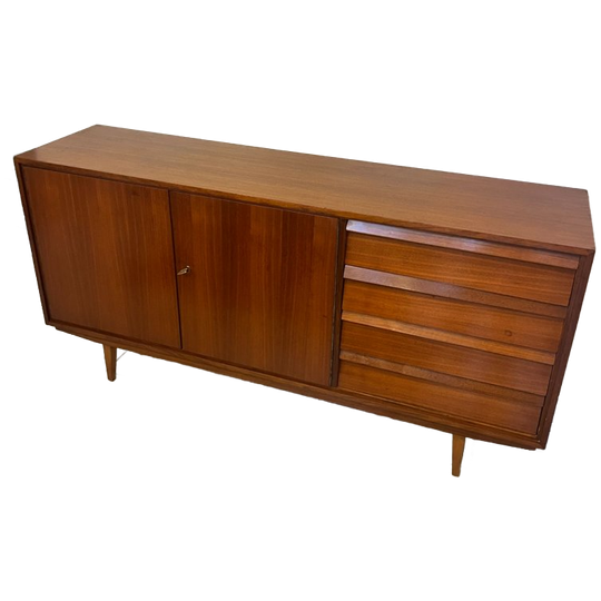Vintage Dressoir, B+k Möbel, Duitsland 1960's 1