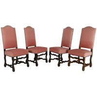 Beech Os De Mouton Taperstry Toelen (Set Van 4)