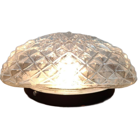 Vintage Plafonniere Retro Mid Century Glazen Plafondlamp 04 1