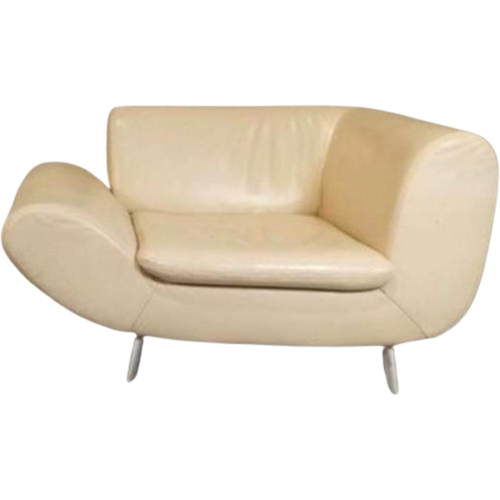 Vintage Leren Fauteuil, Topform