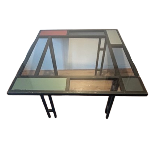 Pastoe Eetkamertafel 1980 + 4 Stoelen Fm80 1