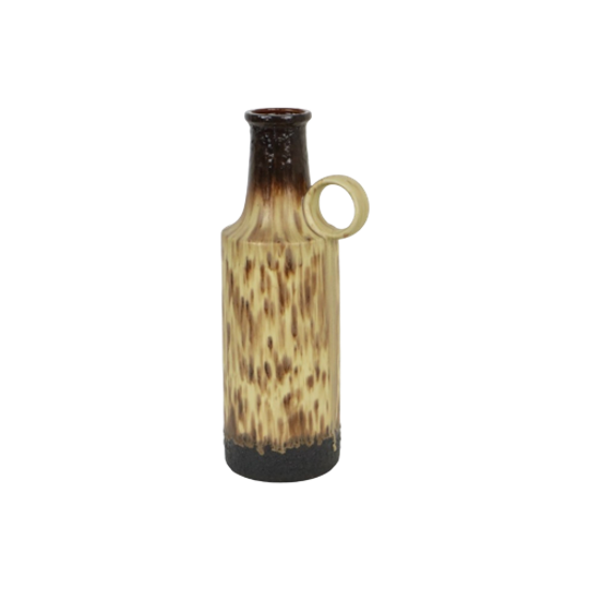 Fat Lava Vaas Xl Scheurich West Germany Aardewerk Beige Kuch 412-47 1