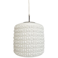 Opalen Plafondlamp Van Aloys F. Gangkofner Voor Peill & Putz