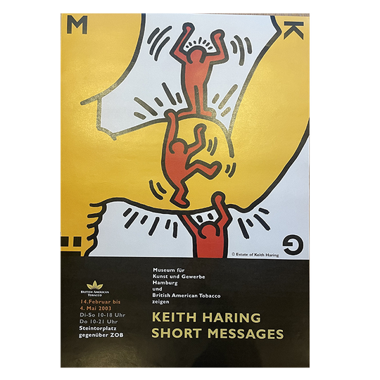 Keith Haring (1958-1990), Keith Haring Short Messages, Museum Für Kunst Und Gewerbe Hamburg.. 1