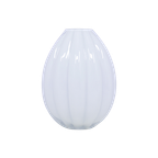 Witte Glazen Vaas Bobbels thumbnail 1