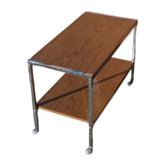 Retro Bijzet Trolley Dranken Tafel Op Wieltjes 1
