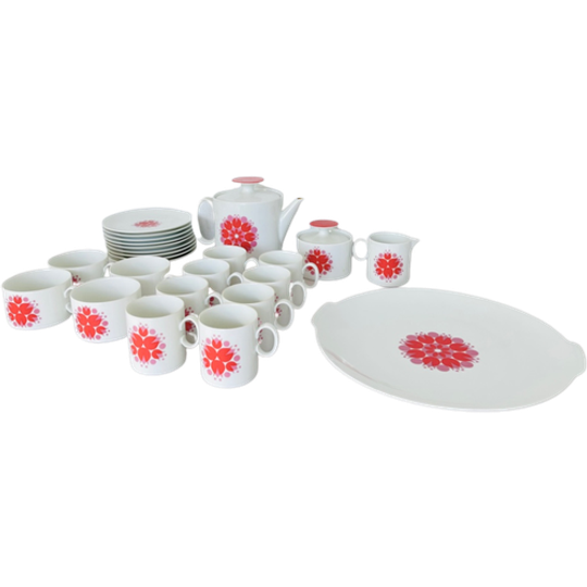 24-delig Iconisch Theeservies Van Hans Theo Baumann Voor Thomas 1