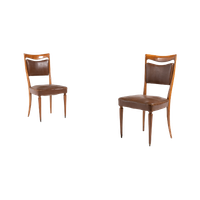 Mid-century Italian Chairs / Eetkamerstoel / Stoel From Vittorio Dassi 1950s