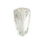 Art Deco Glas Persglas Glazen Vaas Frankrijk, Jaren '50 thumbnail 1