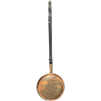Oude Zware Beddenpan, 107 Cm Lang thumbnail 1