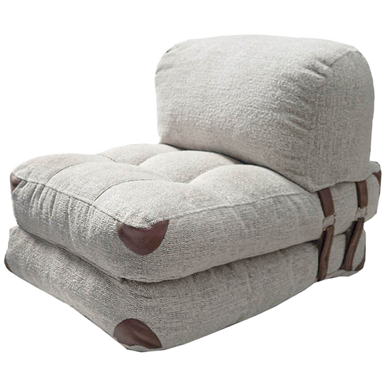 Evila Originals | Fauteuil Met Slaapfunctie, Grijs 1