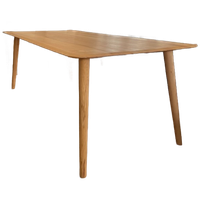 Eettafel Olger - Beuken Geolied - 220 X 100 - Sav & Økse