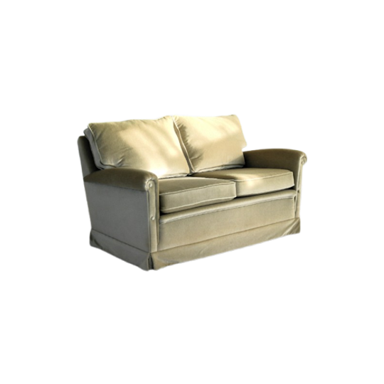 Vintage Tweezitsbank | Bank | Jaren 60 1