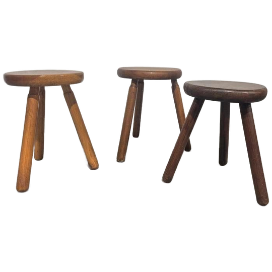 Vintage Melkkrukjes Hout 1