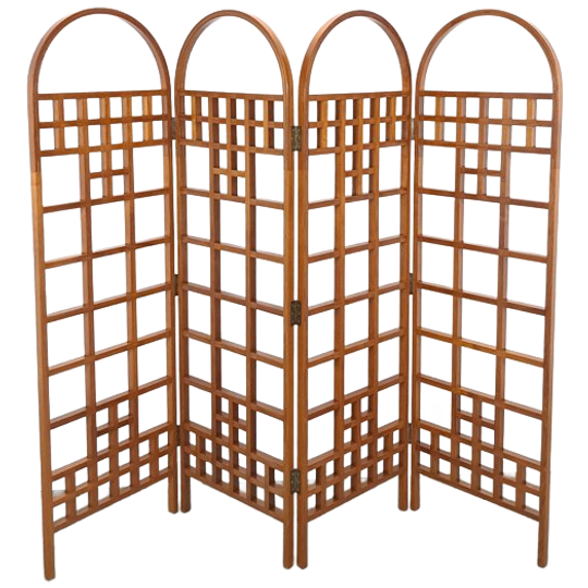 Teak Houten Kamerscherm Roomdivider 1