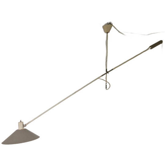 J.j.m. Hoogervorst Anvia Hengellamp Jaren 50 Vintage Design. 1