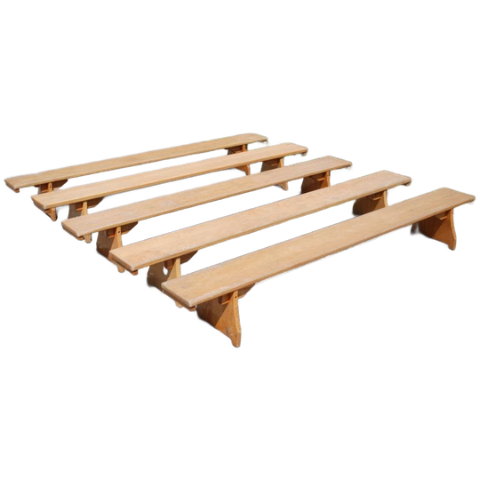 Gymbanken Vintage Houten Banken 1