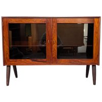 Vintage Vitrinekast, Jaren 60, Deens Midcentury Design