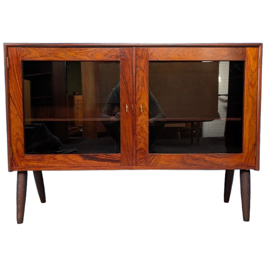 Vintage Vitrinekast, Jaren 60, Deens Midcentury Design 1