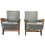 Set Design Fauteuils. Topstaat. Vintage. Retro. Exclusief. thumbnail 1