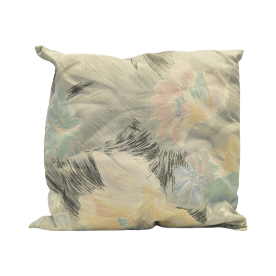Gebloemd Kussen Pastel Motief 1