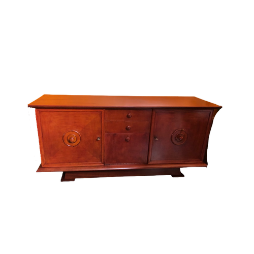 Art Deco Mahonie Hout Dressoir Kast Jaren 30