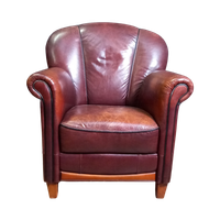 Vintage Topper, Schapenleren Clubfauteuil