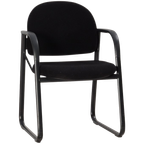 Ahrend 4200 Vergaderstoel, Zwart, Buisframe Onderstel thumbnail 1