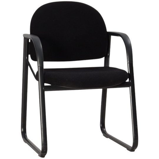 Ahrend 4200 Vergaderstoel, Zwart, Buisframe Onderstel 1