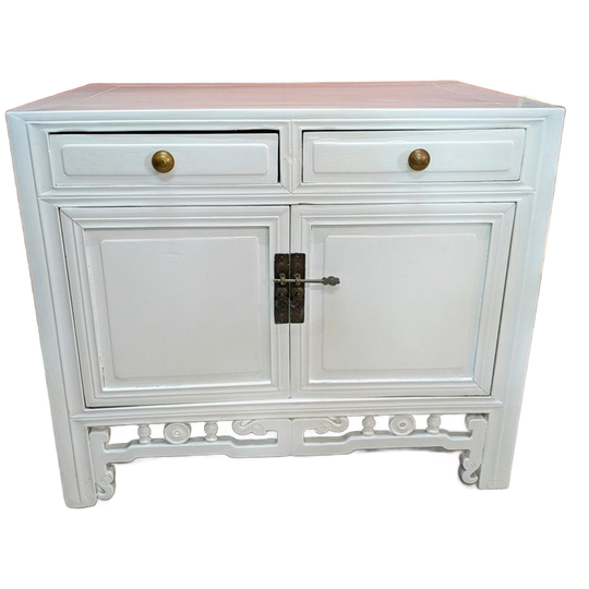 Vintage Chinees Dressoir Wit 1