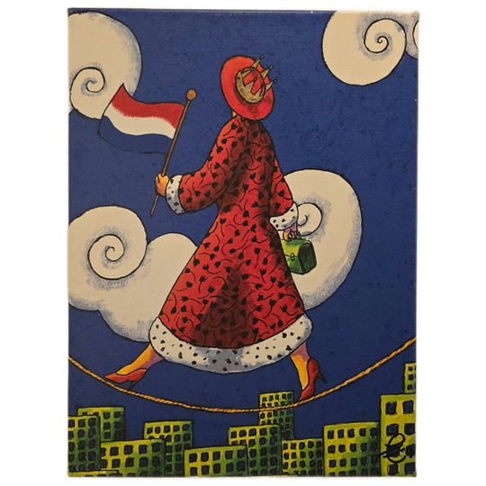 Jacques Tange - "queen In Balance" - Limited Edition (58/150) 1