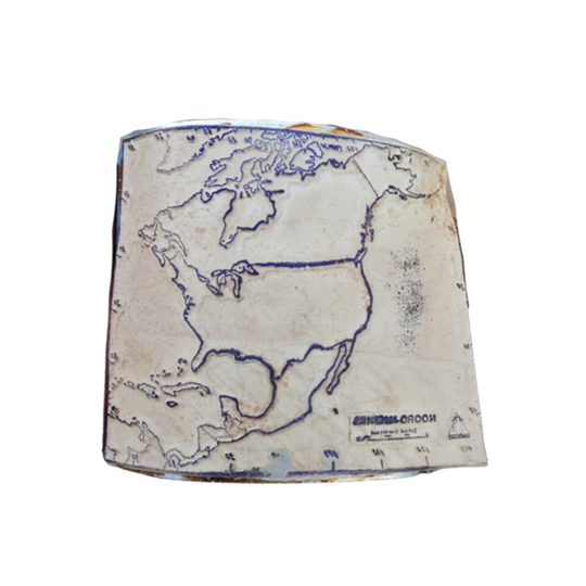 Oude Schoolstempel N-amerika 1