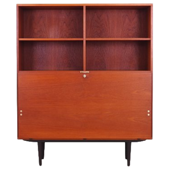 Teak Bookcase, Danish Design, 1970s, Production: Denmark 1