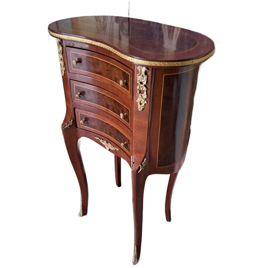 Klassiek Niervormig Tafeltje Bijzettafel Plantentafel 1