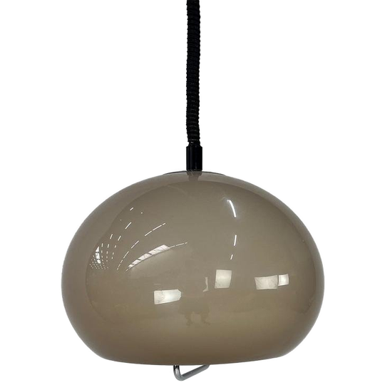 Vintage Dijkstra Mushroom Pendeltrek Lamp 1970s 1