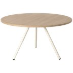 Lonc Alowha Design Kantinetafel, Bladkleur Naar Keuze, 120 Cm Ø, Vaste Hoogte Onderstel (67 Cm) thumbnail 1