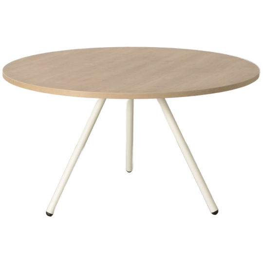 Lonc Alowha Design Kantinetafel, Bladkleur Naar Keuze, 120 Cm Ø, Vaste Hoogte Onderstel (67 Cm) 1