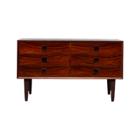 Deens Design Palissander Lage Ladekast Gemaakt Door Brouer Mobelfabrik, 1960S