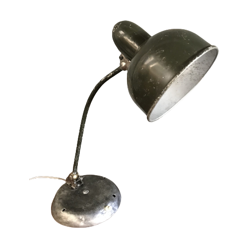 Industriële Bureaulamp – Donker Kaki