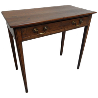 Antiek Eiken Sidetable