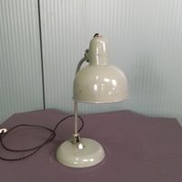 Vintage Bureaulamp Militair Met Kogelgewricht