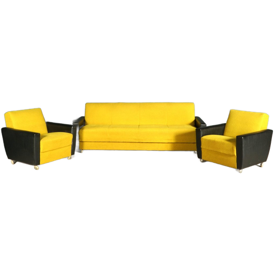 Vintage Zithoek – Sofa/slaapbank – Fauteuils – Jaren 60 1