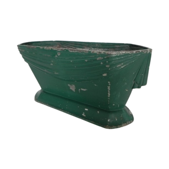 Gietijzeren Art Deco Tuinvaas, Pot 1