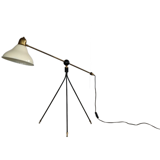 Vintage Vloerlamp | Lamp | Messing | Jaren 60 1