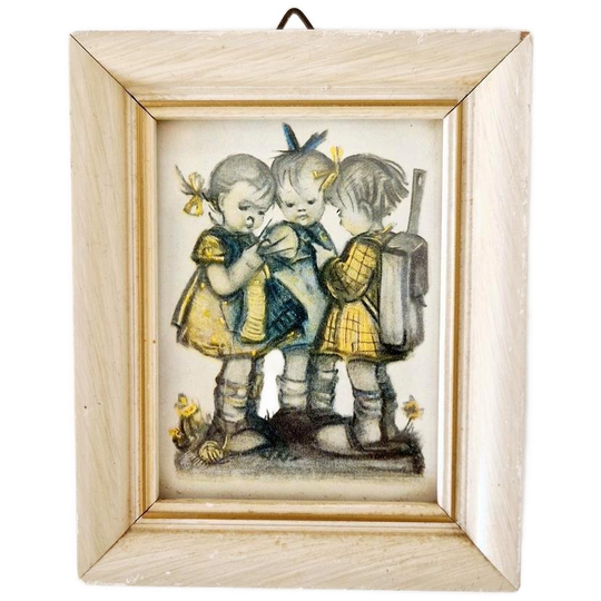 Hummel Mini Schilderijtje Met Prentdruk 1