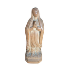 Prachtig Oud Houtsnijwerk Maria Beeldje H 20 Cm thumbnail 1