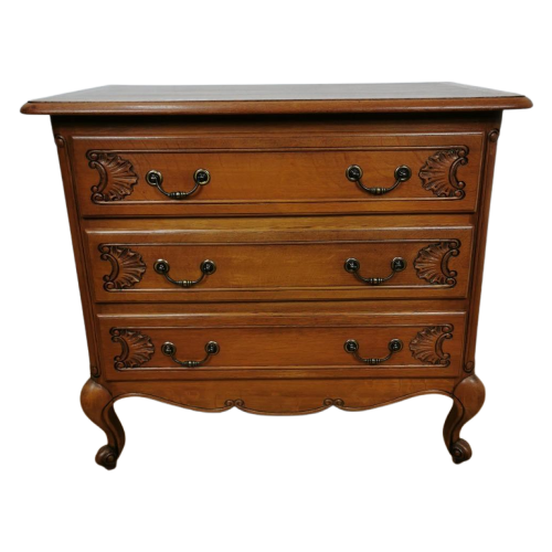 Vintage Queen Ann Ladekastje, Commode Dressoir Ladekast Badkamermeubel 112